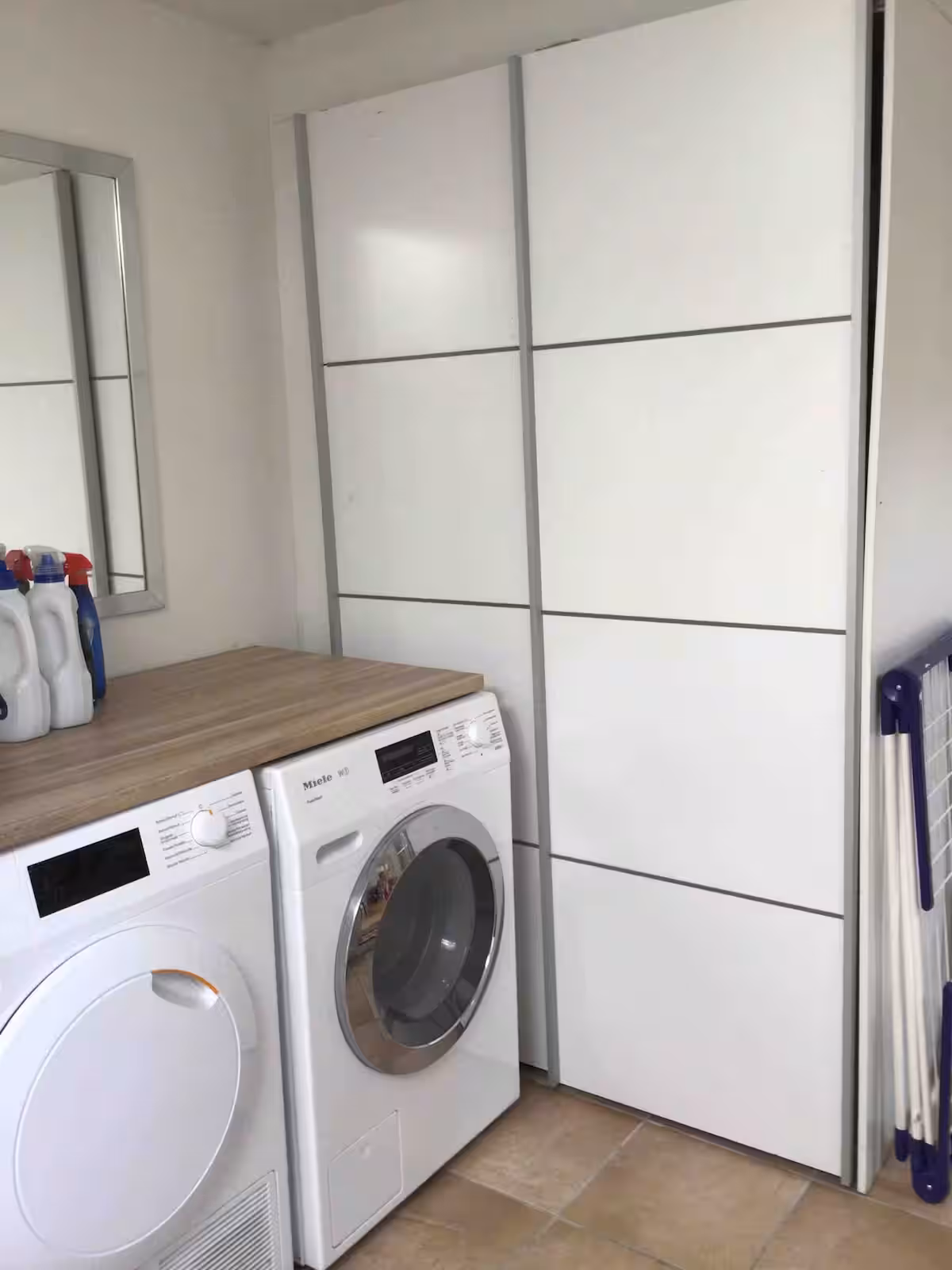 The Villa, Laundry area